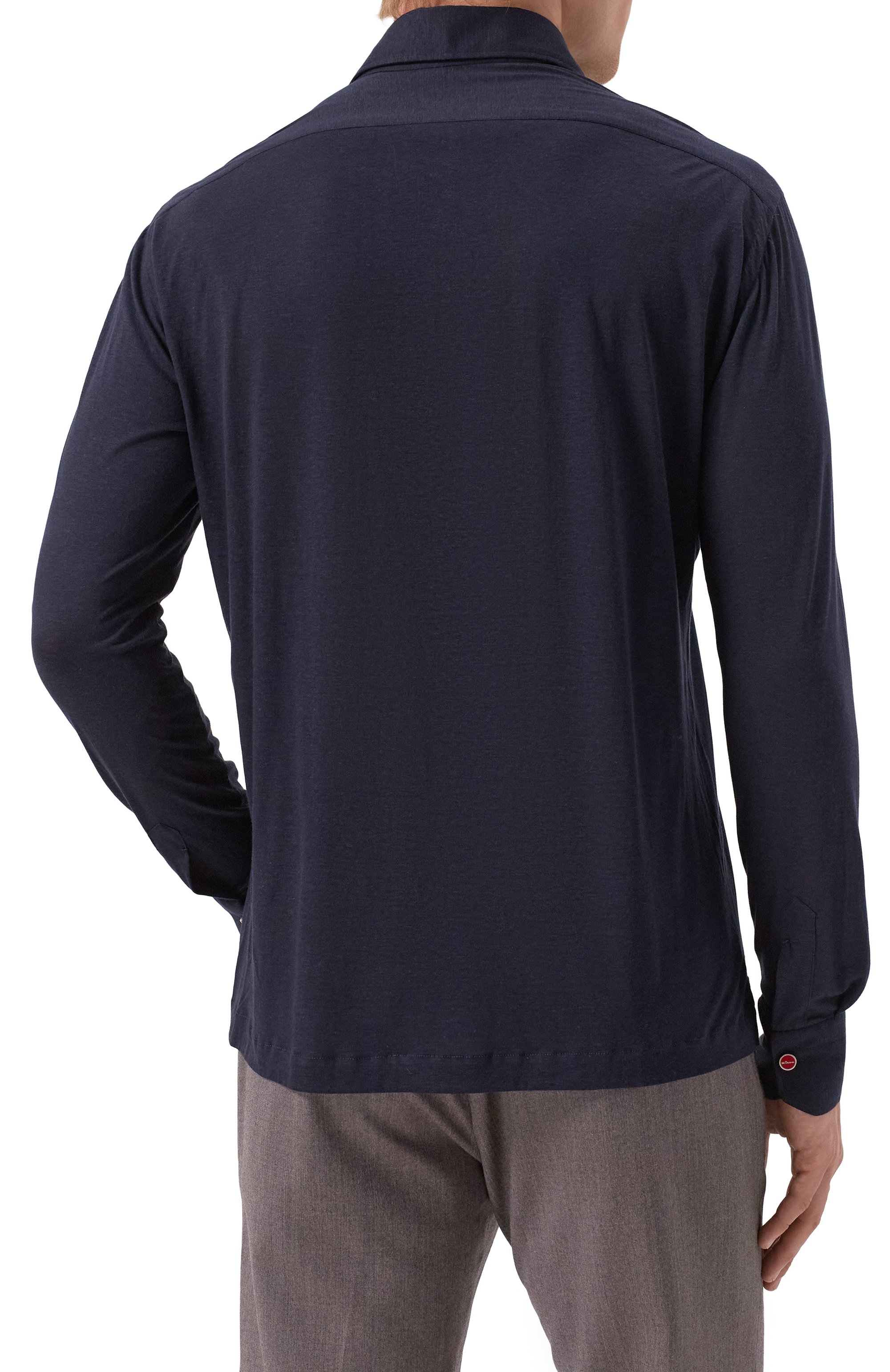 Поло из лиоцелла и хлопка KITON, арт. UMCP0SH0924215, фото 4