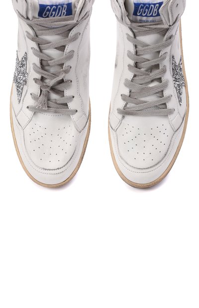 Кожаные кеды sky star GOLDEN GOOSE DELUXE BRAND, арт. GWF00230.F002192, фото 5