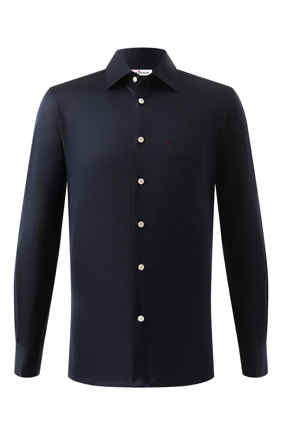 Хлопковая рубашка KITON, арт. UMCNERH0909410, фото 1