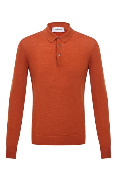 Поло из шерсти и шелка GRAN SASSO, арт. 57132/13190, фото 1
