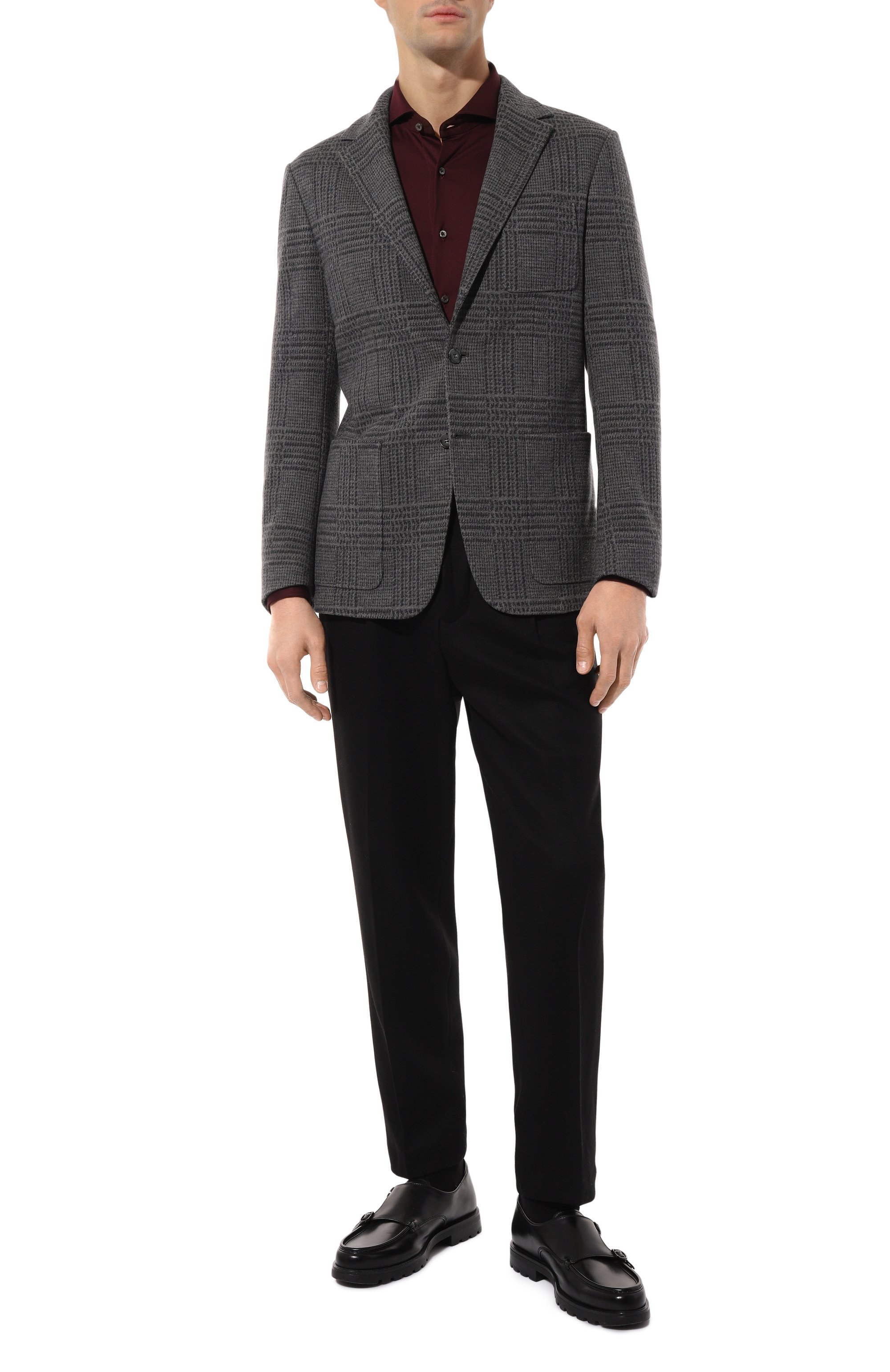 Шерстяной пиджак CANALI, арт. J0147/JR02860, фото 2