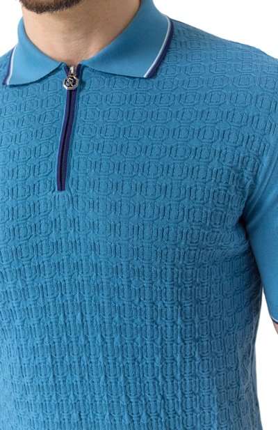 Хлопковое поло STEFANO RICCI, арт. K212032P31/F25297, фото 5