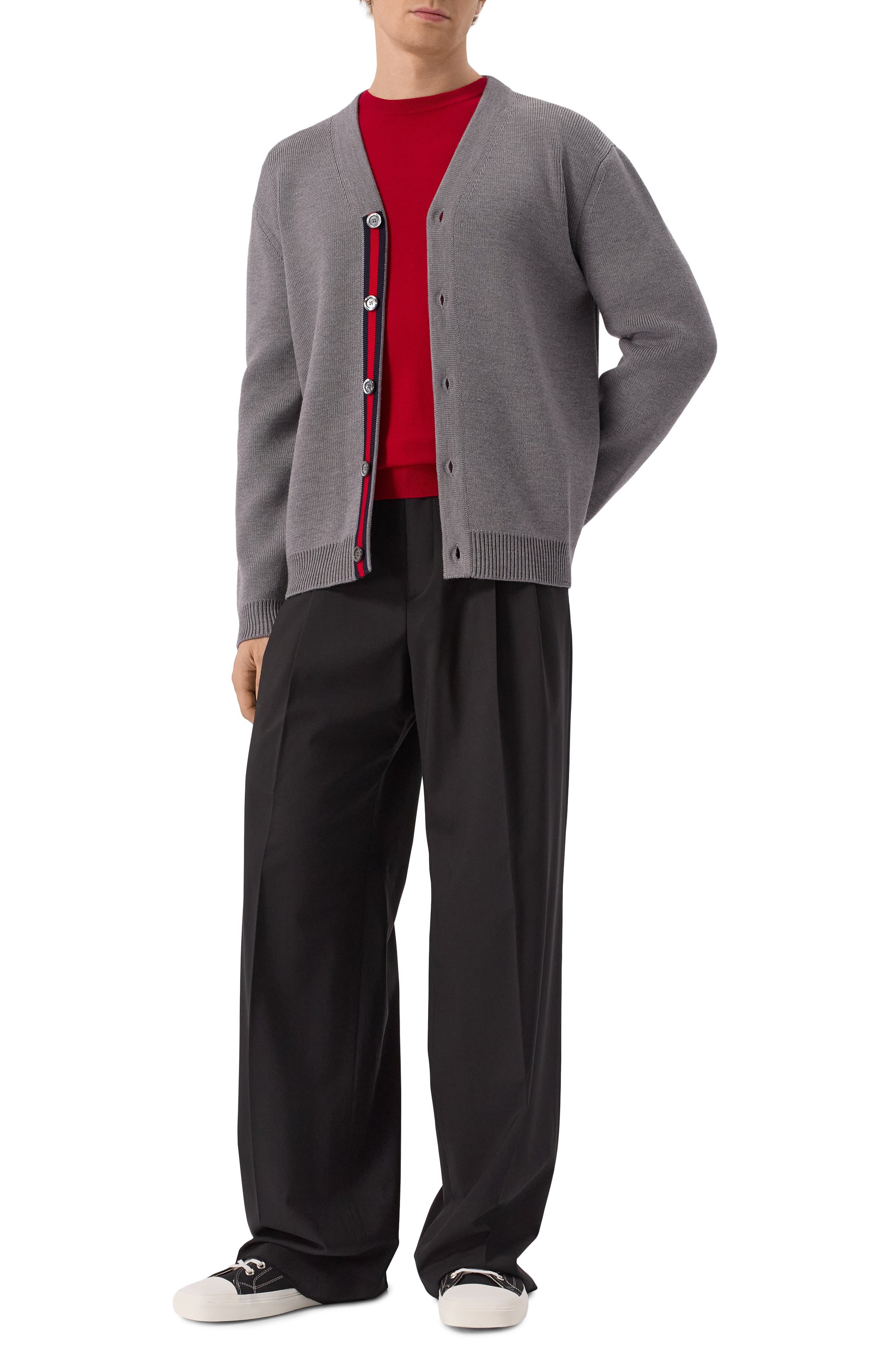 Шерстяной кардиган GUCCI, арт. 791423/XKD38, фото 2