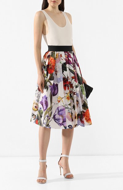 Хлопковая юбка DOLCE & GABBANA, арт. F4A6RT/HS5DQ, фото 2