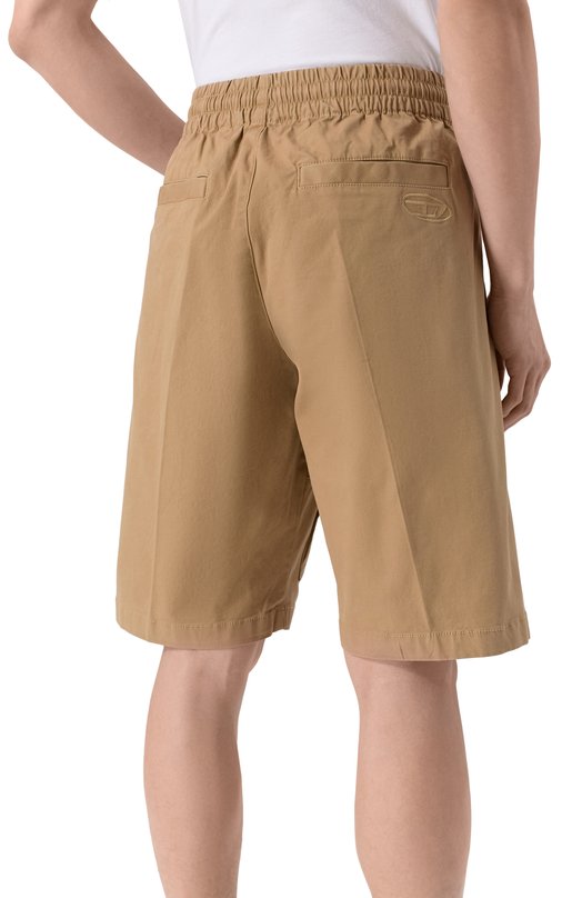 Хлопковые шорты P-Beeck Diesel A21985/0EPCH Бежевый  A21985/0EPCH Фото 4