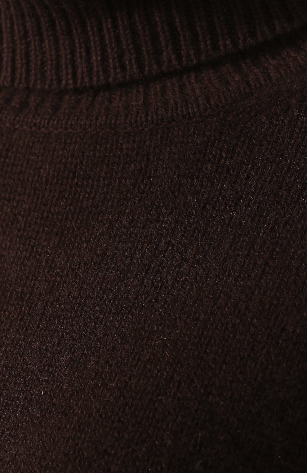 Кашемировый свитер REJINA PYO коричневого цвета по цене 53750 руб., арт. C095K/CASHMERE, фото 5 Кашемировый свитер REJINA PYO, арт. C095K/CASHMERE, фото 5
