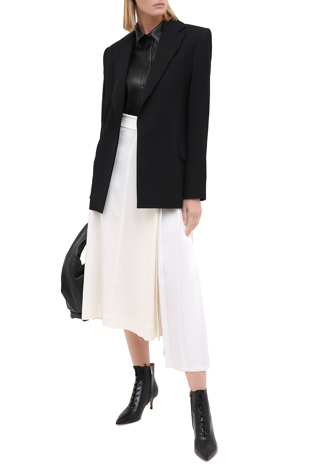 Кожаные ботильоны gillilan GIANVITO ROSSI, арт. G73752.55RIC.VITNER0, фото 2