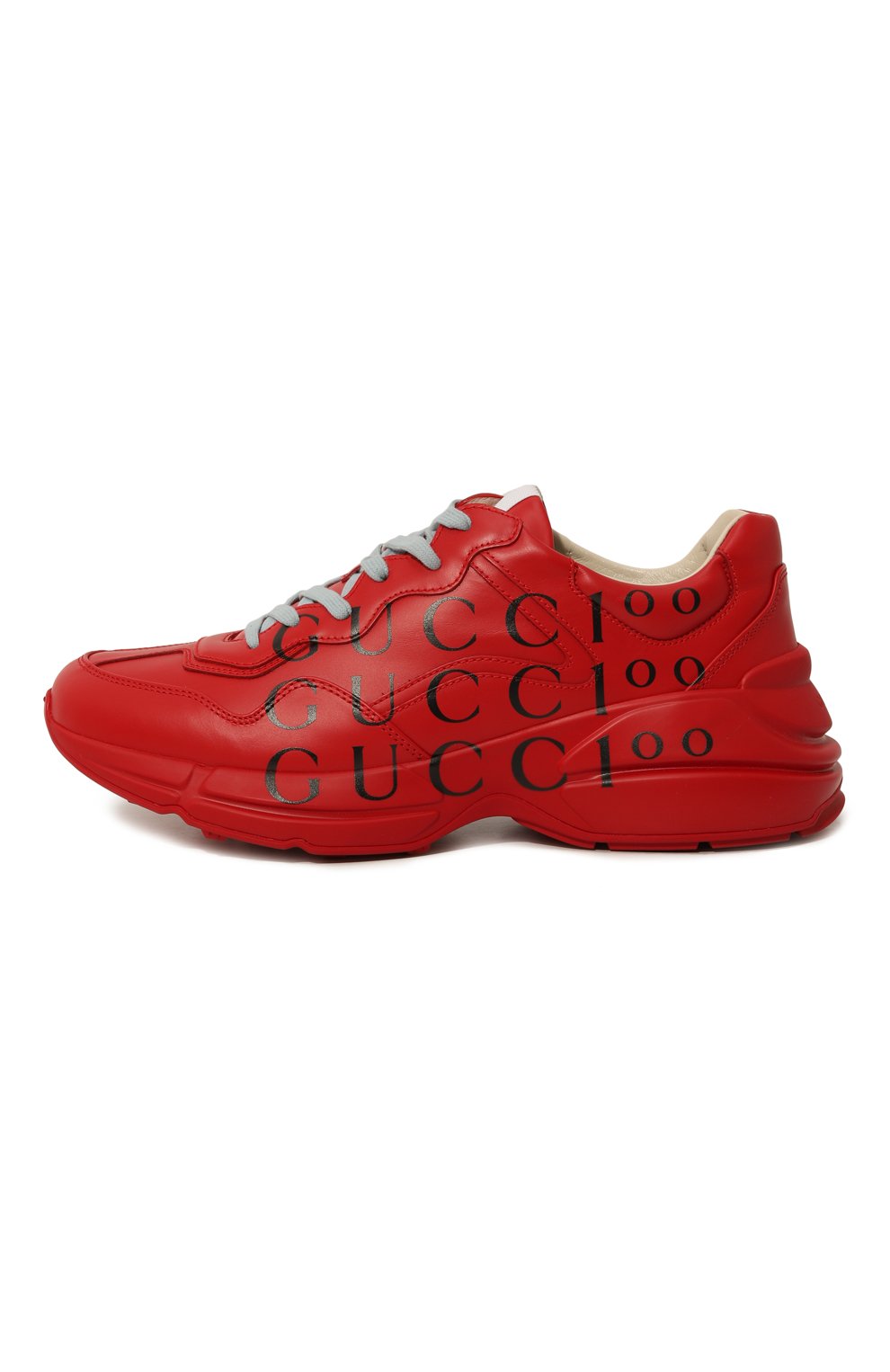 Кожаные кроссовки rhyton gucci 100 GUCCI, арт. 680868 DRW00, фото 4