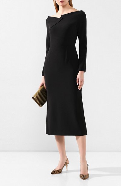 Кожаные туфли GIANVITO ROSSI леопардового цвета по цене 104500 руб., арт. G95153.70RIC.CDMGLPM, фото 2 Кожаные туфли GIANVITO ROSSI, арт. G95153.70RIC.CDMGLPM, фото 2