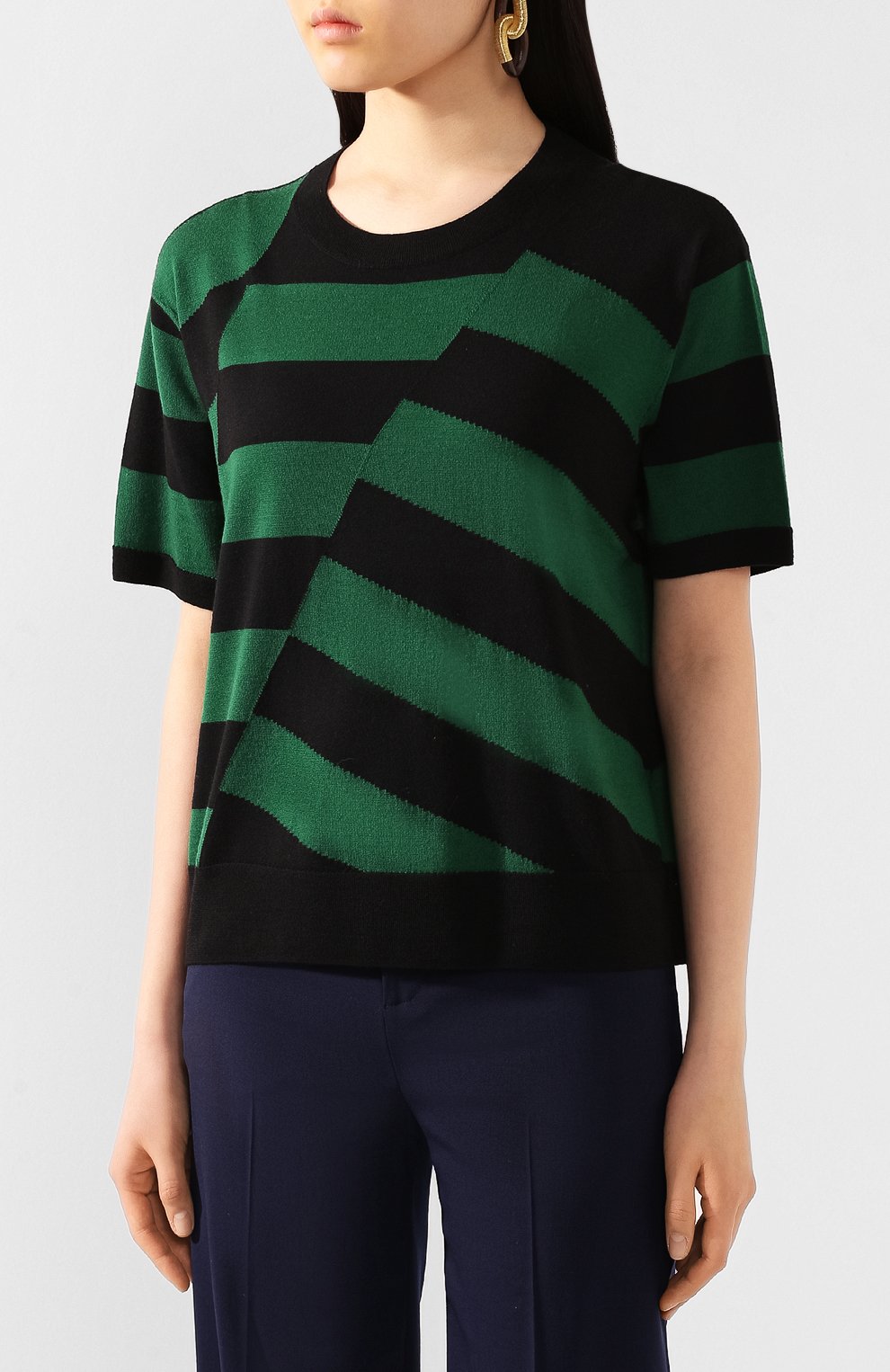 Шерстяной пуловер DRIES VAN NOTEN, арт. 201-11214-9702, фото 3