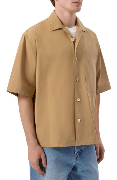 Хлопковая рубашка JIL SANDER, арт. J47DL0189/J45292, фото 3