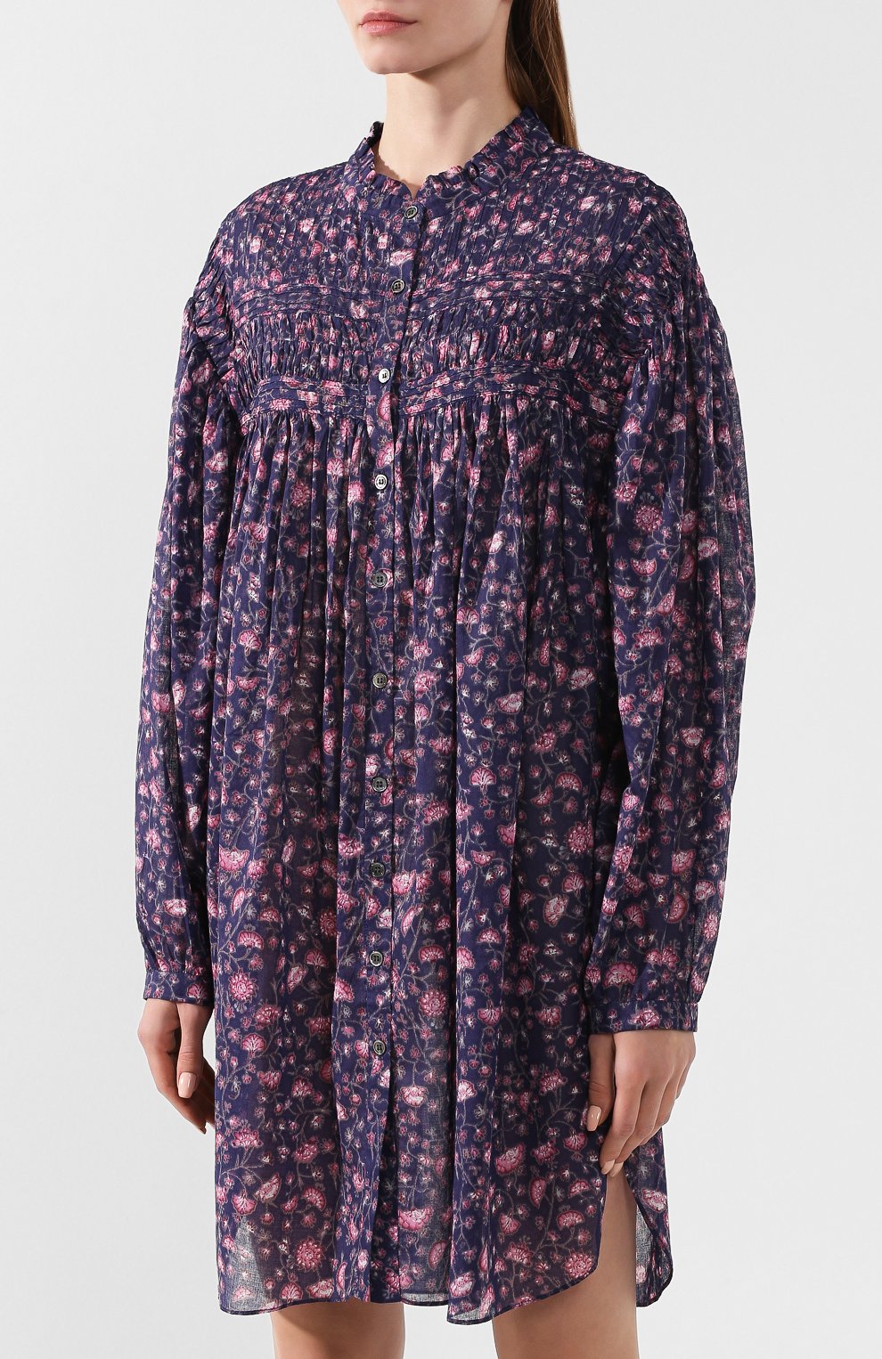 Хлопковое платье ISABEL MARANT ETOILE, арт. R01473-19A038E/LANA, фото 3