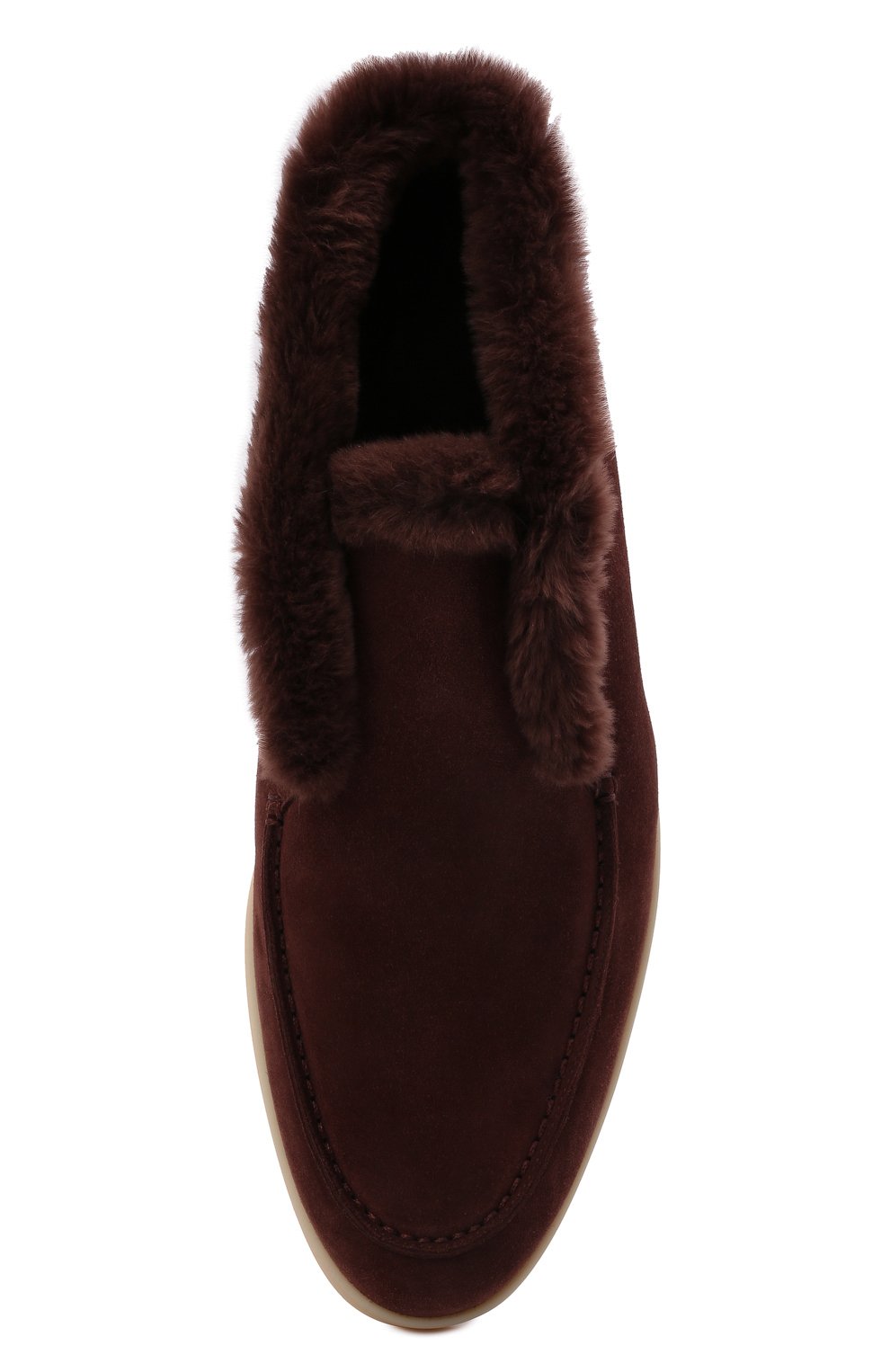 Замшевые ботинки open walk LORO PIANA, арт. FAG3602, фото 5