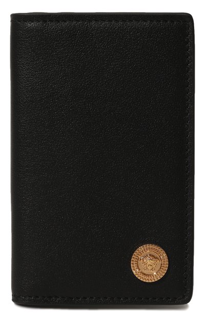 Мужской кожаный футляр для кредитных карт VERSACE, арт. 1003092/1A03190
