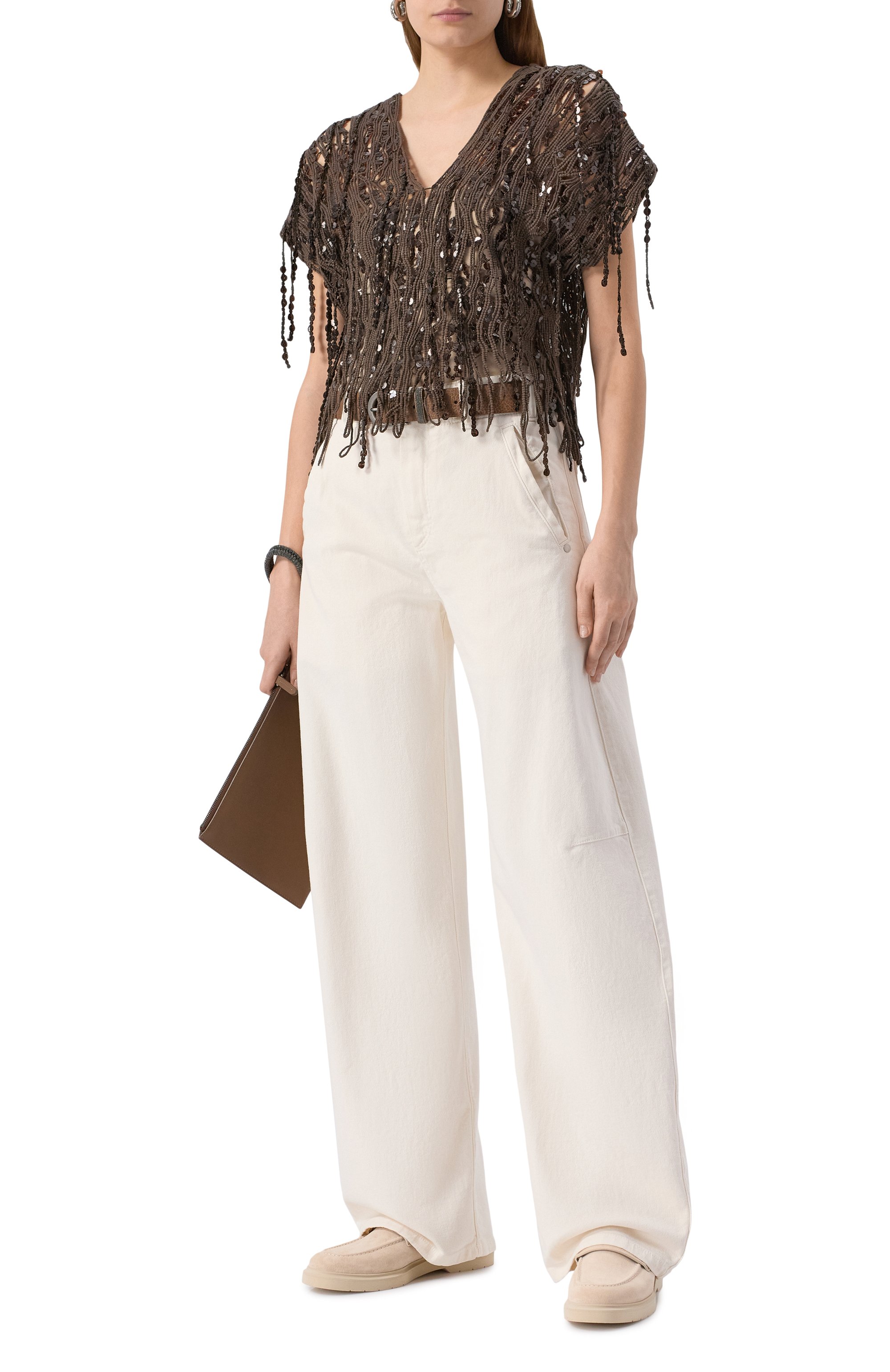 Джинсы BRUNELLO CUCINELLI, арт. MB057P5657, фото 2