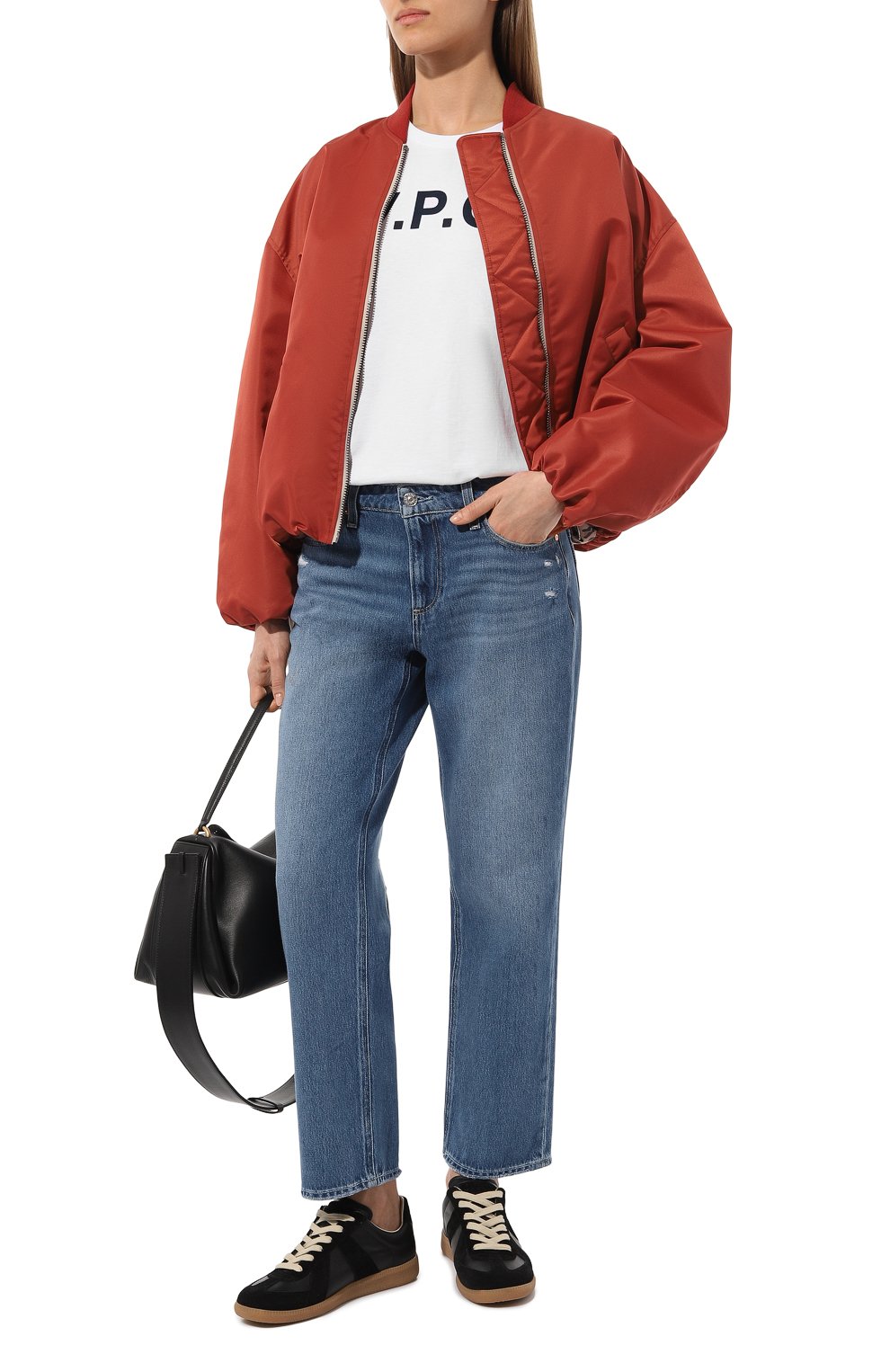 Хлопковая футболка A.P.C., арт. C0BQX-F26588, фото 2