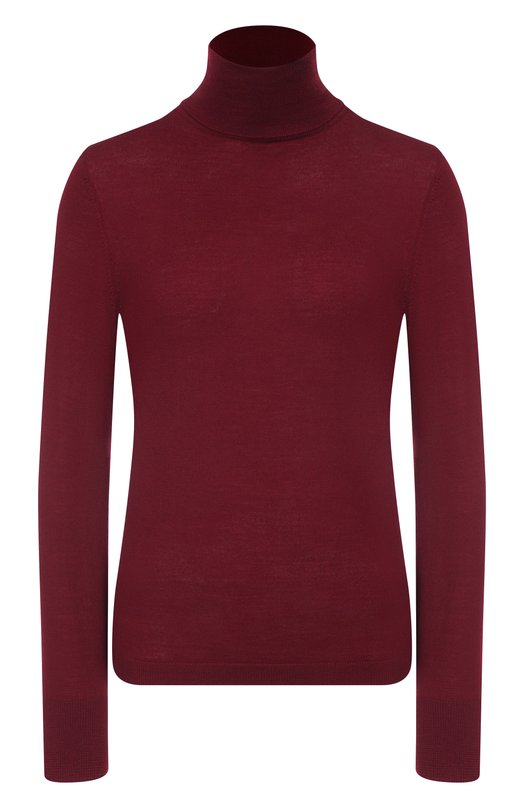 Шерстяная водолазка Allude 255/64012 Бордовый 255/64012