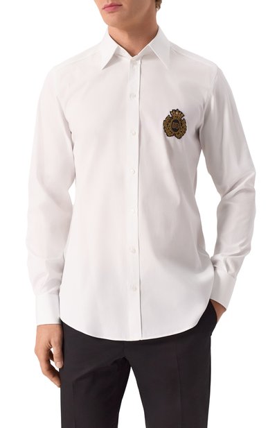 Хлопковая рубашка DOLCE & GABBANA, арт. G5ML1Z/GI757, фото 3