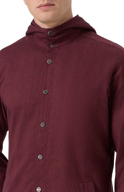 Рубашка Kiton UMCMARH0944008 Бордовый  UMCMARH0944008 Фото 5