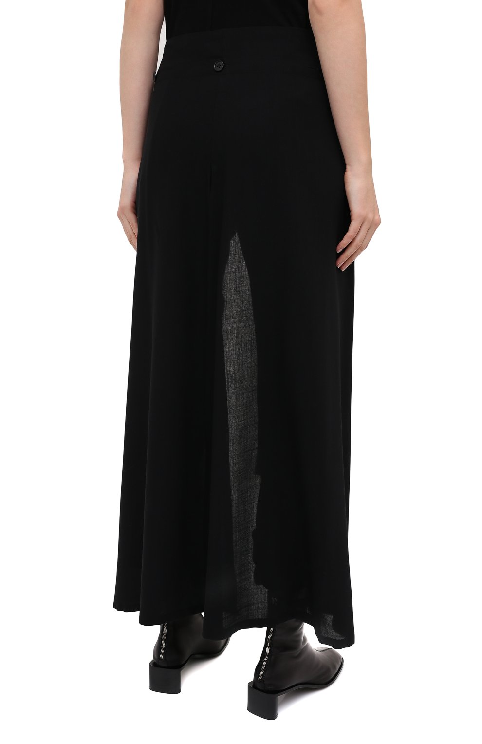 Шерстяные брюки ANN DEMEULEMEESTER, арт. 2002-1400-PB-170-099, фото 4