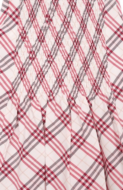Хлопковое платье BURBERRY, арт. 8126596, фото 3