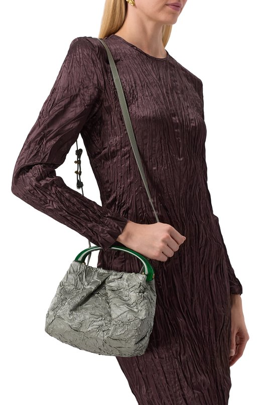 Сумка Dries Van Noten 251-011524-1428 Зелёный  251-011524-1428 Фото 2
