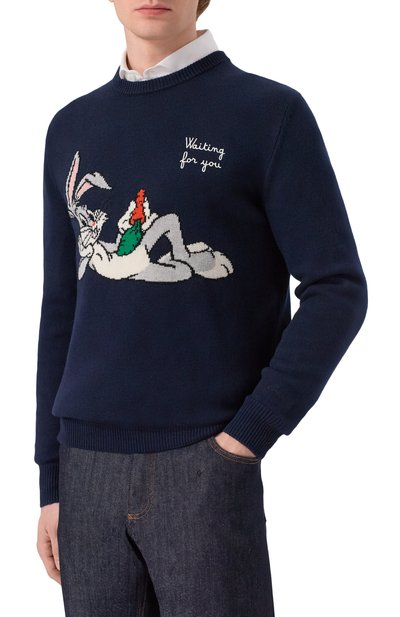 Джемпер из шерсти и вискозы MC2 SAINT BARTH, арт. HER0001-03438I/HER0N, фото 3