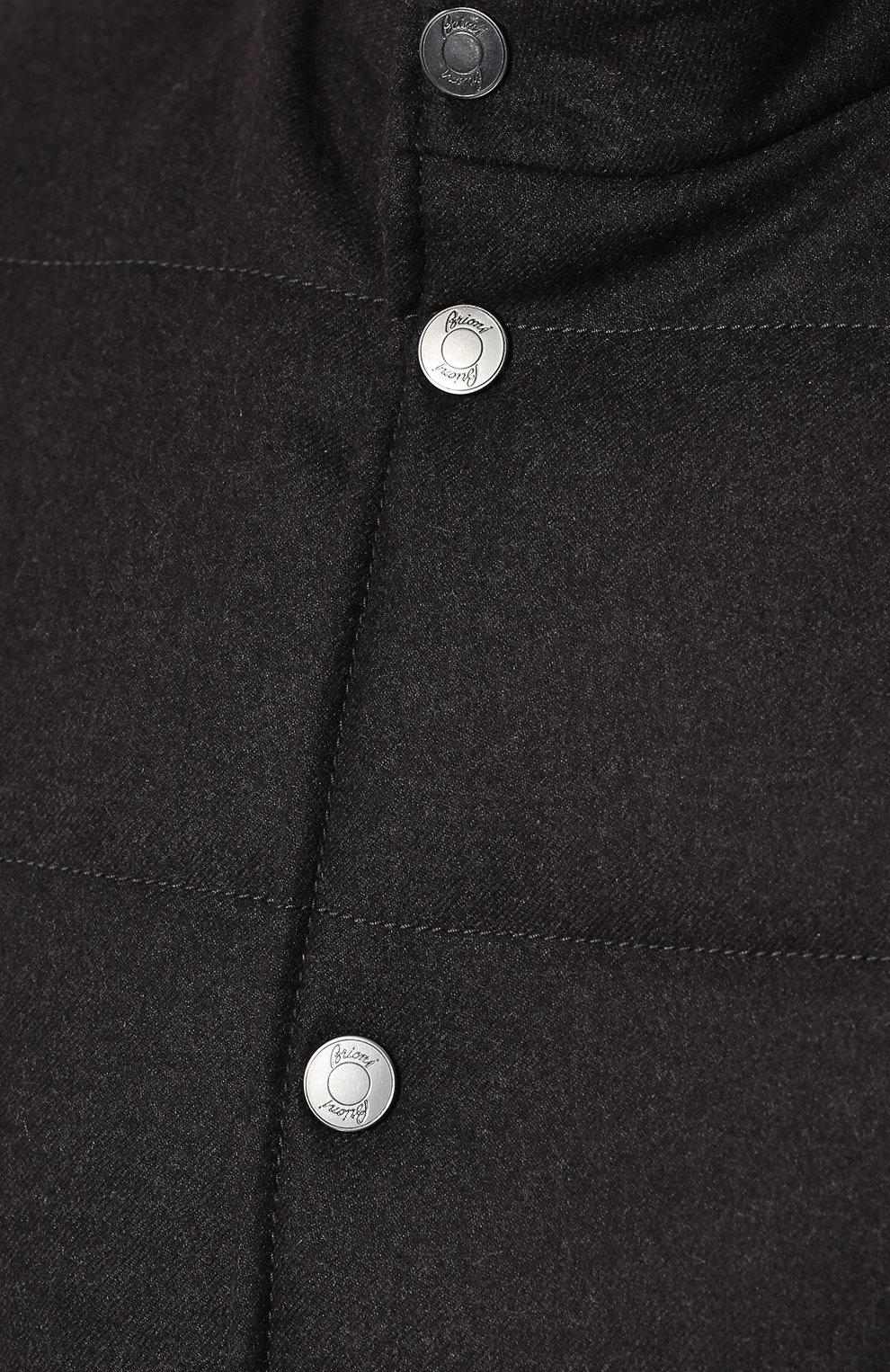 Утепленный кашемировый жилет на молнии с воротником-стойкой BRIONI, арт. SUM00L/07374, фото 5