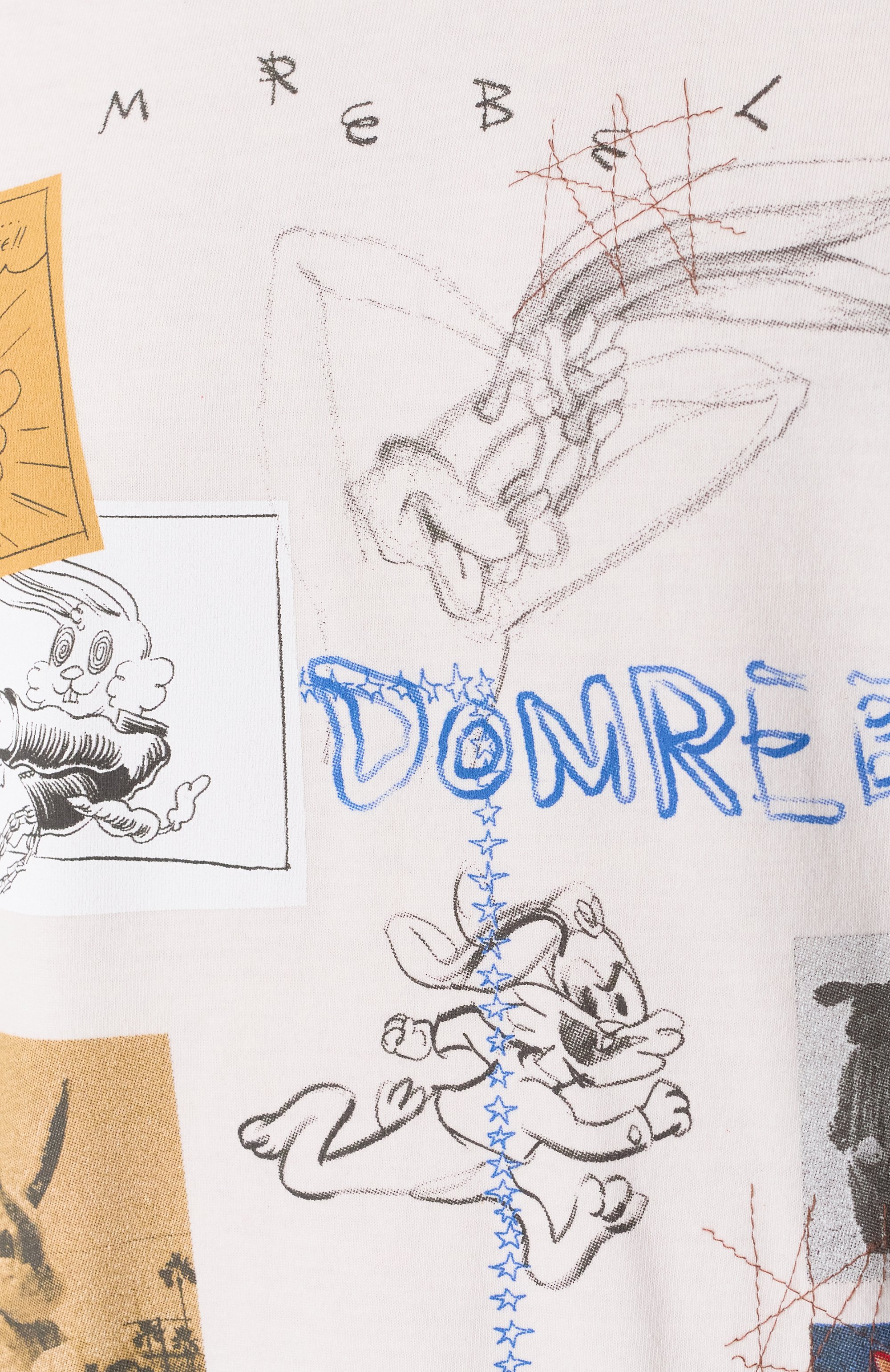 Хлопковая футболка DOMREBEL, арт. RABBIT H0LE/T-SHIRT, фото 6