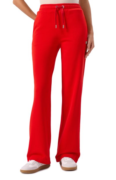 Хлопковые брюки DOLCE & GABBANA красного цвета по цене 93000 руб., арт. FTCYYT/GDCDR, фото 3 Хлопковые брюки DOLCE & GABBANA, арт. FTCYYT/GDCDR, фото 3