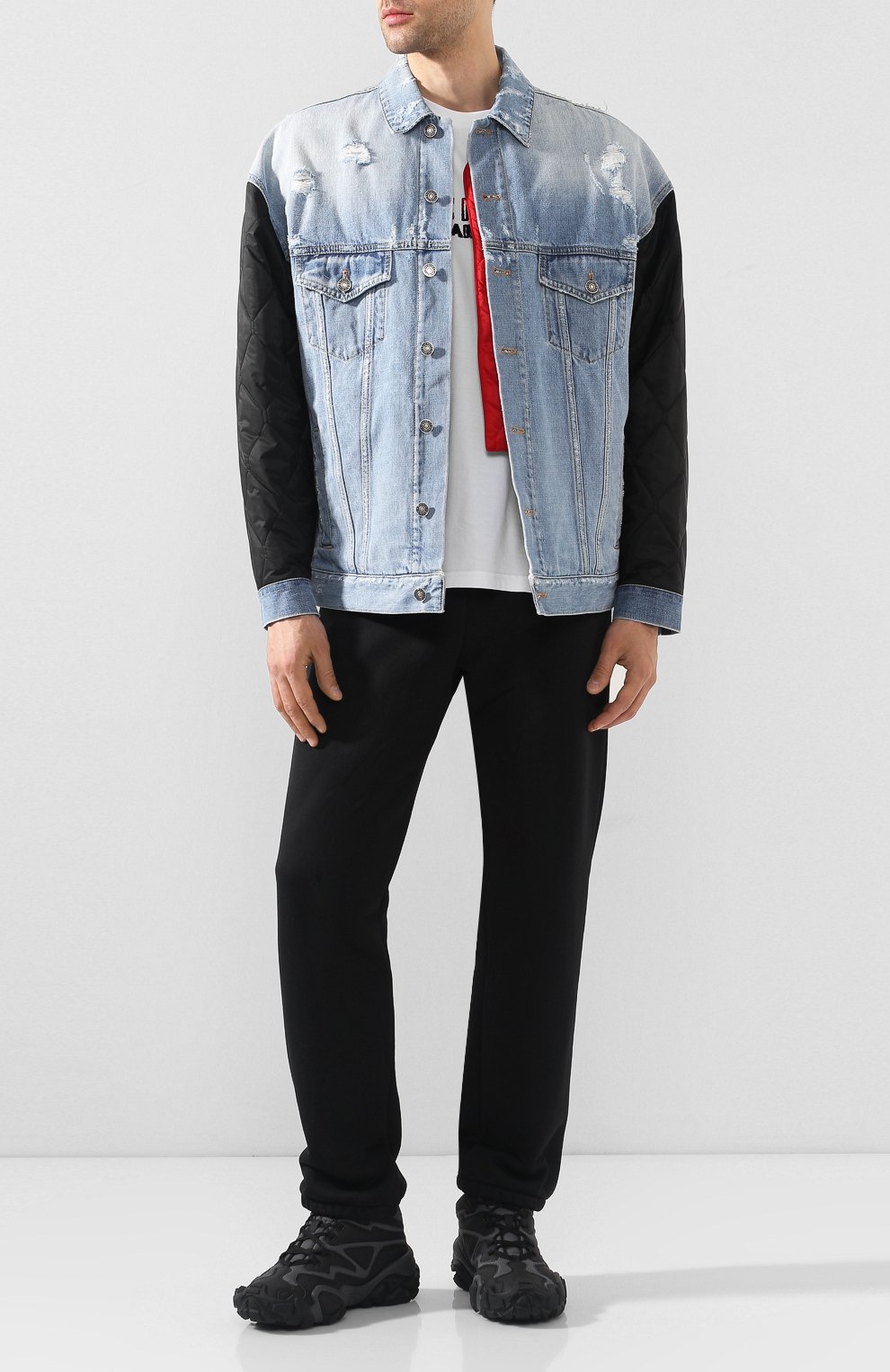 Комбинированные кроссовки bolzter bensen m ACNE STUDIOS, арт. BD0099/M, фото 2