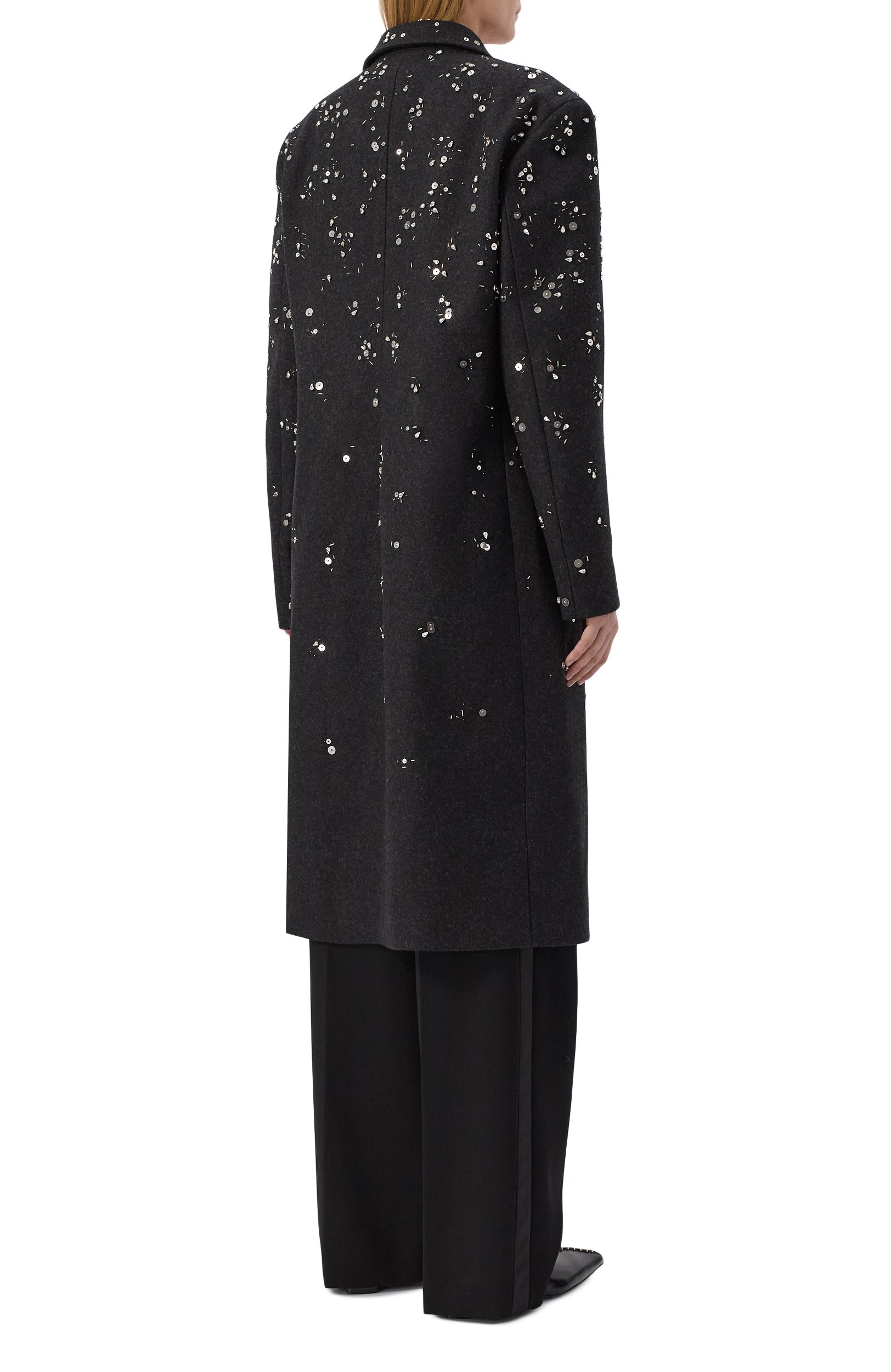 Шерстяное пальто JIL SANDER, арт. J02AA0214/J40383, фото 4