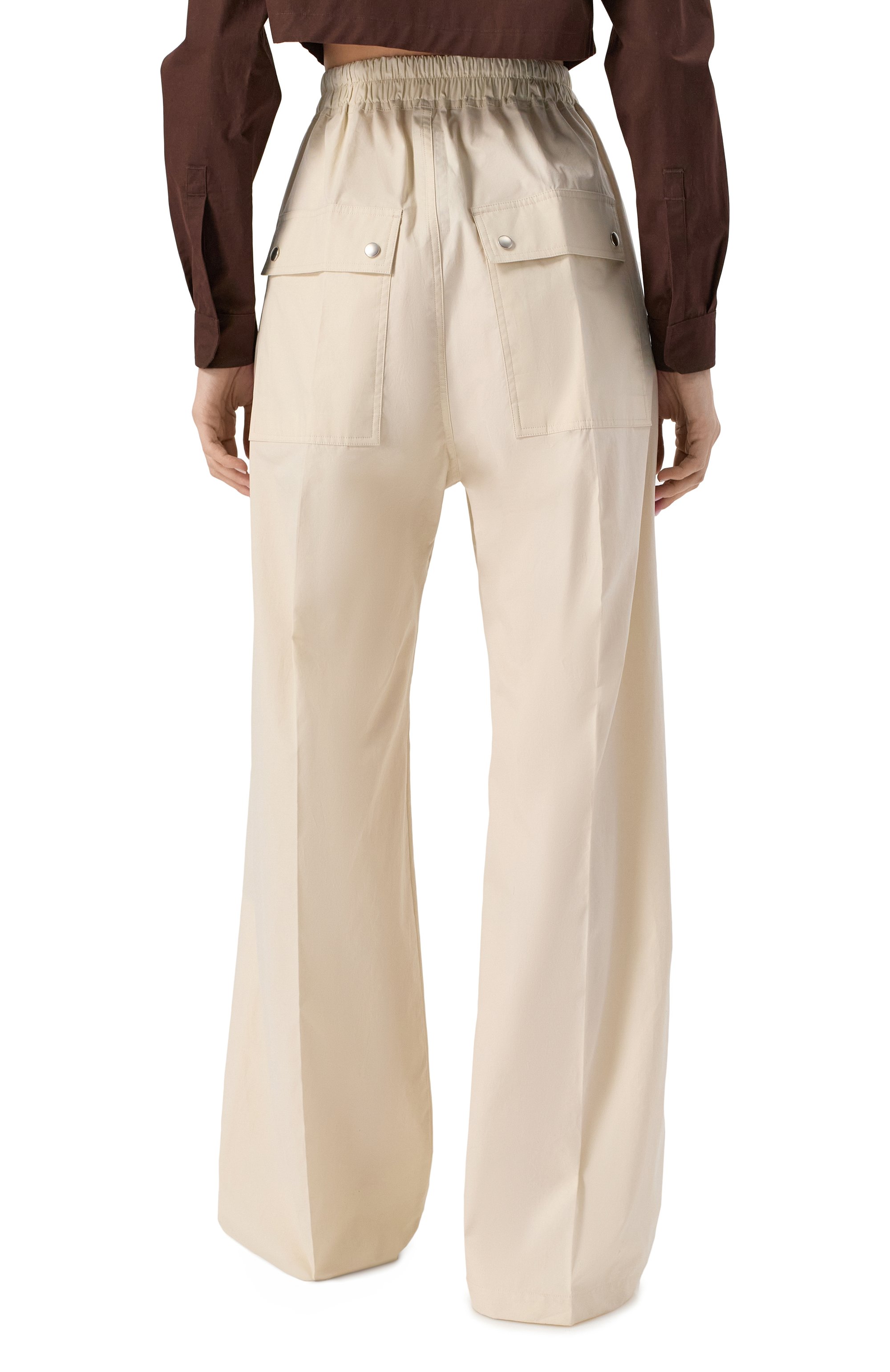 Хлопковые брюки RICK OWENS, арт. RP01E7361/P, фото 4