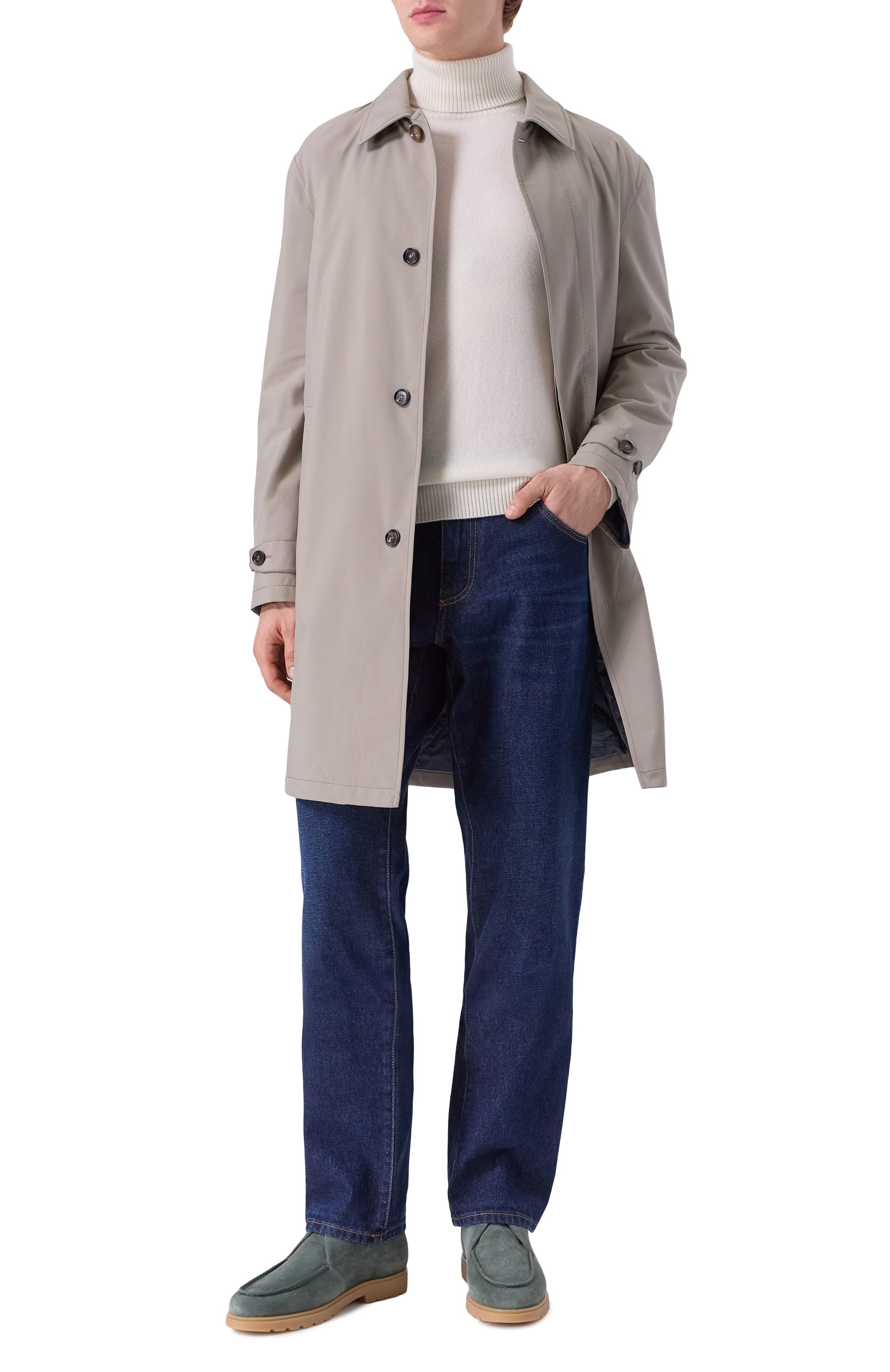 Замшевые ботинки KITON, арт. USSA338N0127908, фото 2