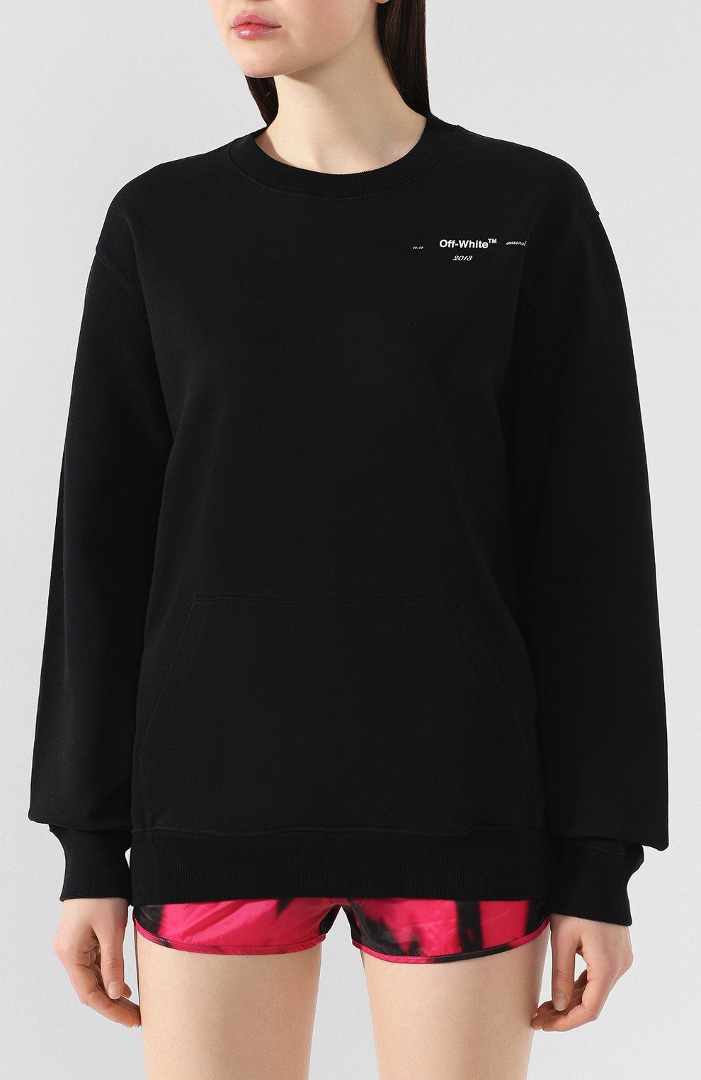 Хлопковый свитшот OFF-WHITE, арт. 0WBA055R200030391001, фото 3
