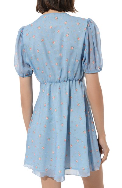 Платье из вискозы BOTROIS голубого цвета по цене 19900 руб., арт. SKU00134021, фото 4 Платье из вискозы BOTROIS, арт. SKU00134021, фото 4