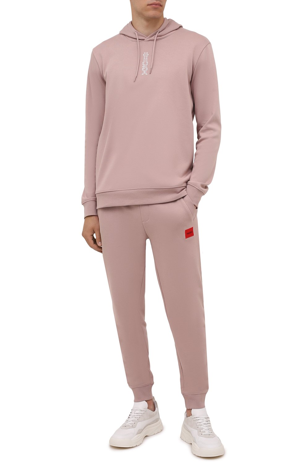 Хлопковые джоггеры HUGO, арт. 50447963, фото 2