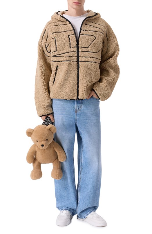 Рюкзак Bear in Mind Palm Angels PMNB025C99FAB001 Бежевый  PMNB025C99FAB001 Фото 7