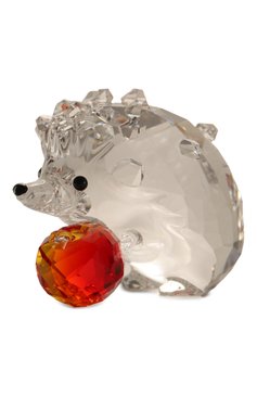 Фигурка hedgehog with apple SWAROVSKI прозрачного цвета, арт. 5706255 | Фото 2 (Региональные ограничения белый список (Axapta Mercury): Не проставлено; Нос: Не проставлено; Ограничения доставки: fragile-2)