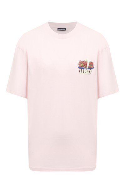 Хлопковая футболка JACQUEMUS, арт. 211JS10/22404B, фото 1