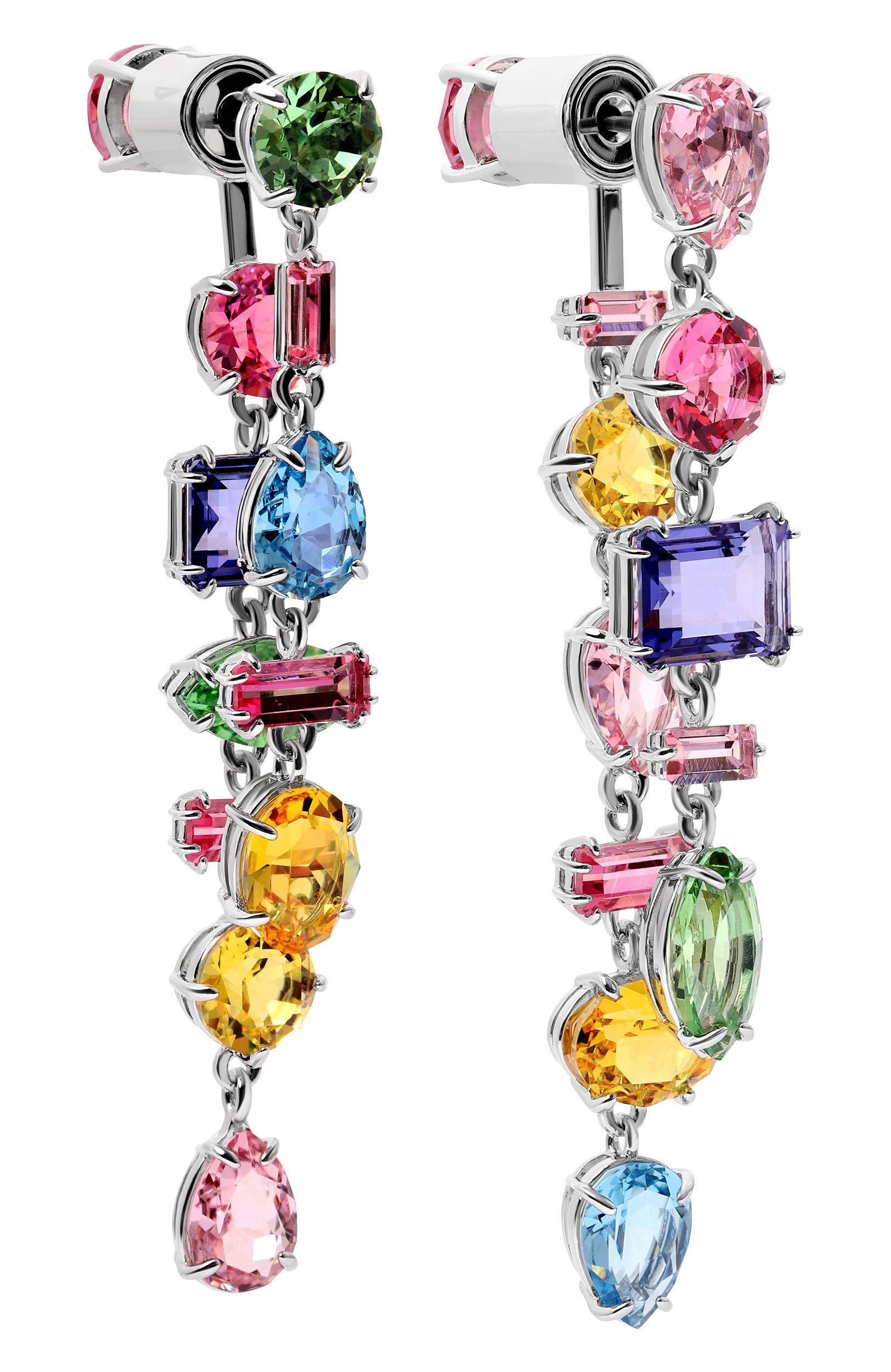 Серьги gema SWAROVSKI разноцветного цвета по цене 29950 руб., арт. 5656417, фото 4 Серьги gema SWAROVSKI, арт. 5656417, фото 4