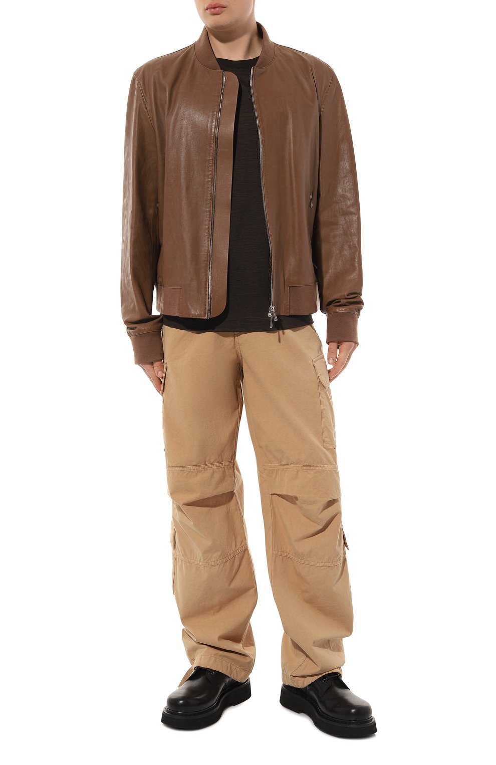 Шерстяная футболка GIORGIO ARMANI, арт. 3RSM60/SJAQZ, фото 2