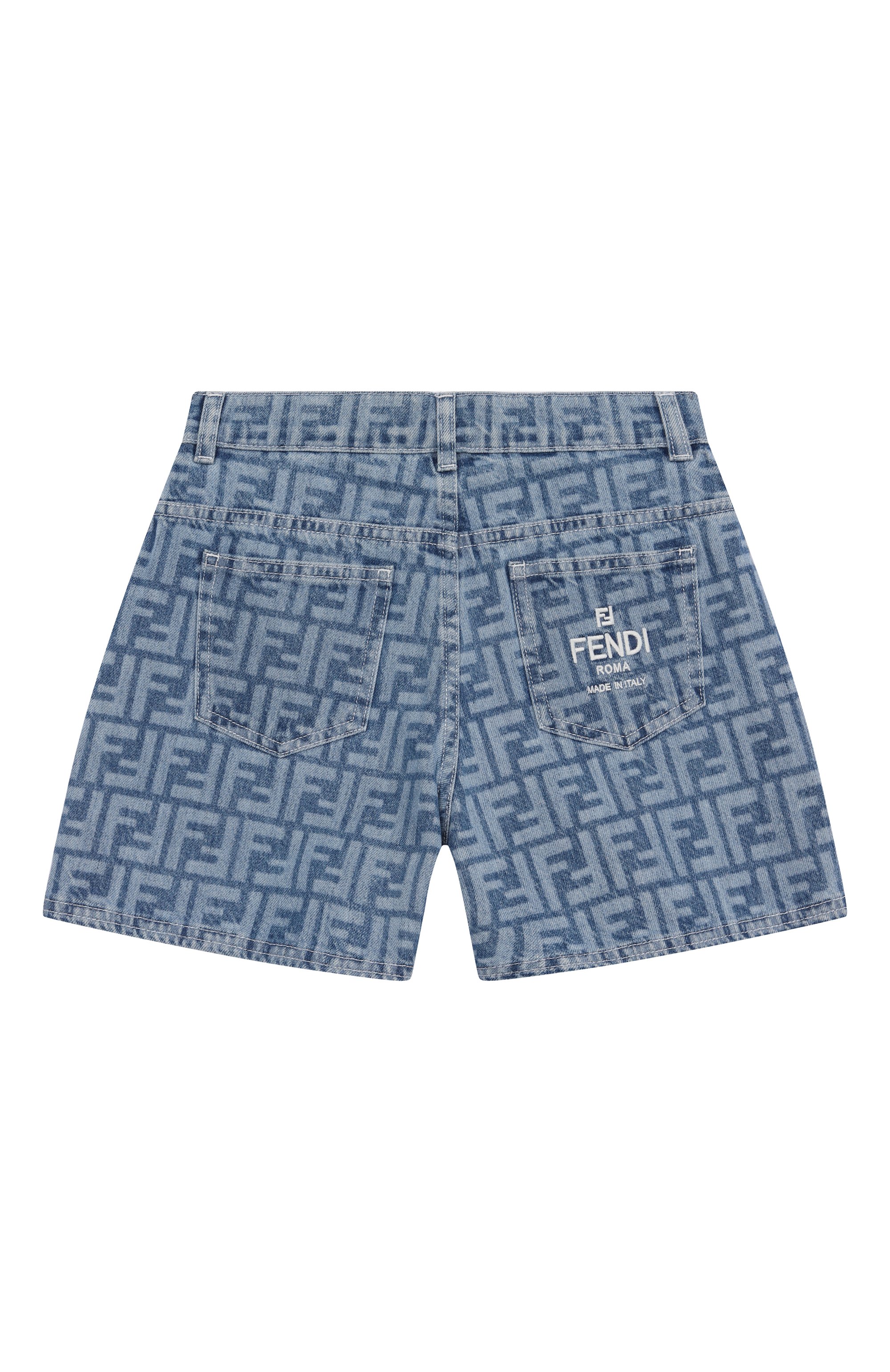 Джинсовые шорты FENDI, арт. JFF340/ARSH/10-12, фото 2