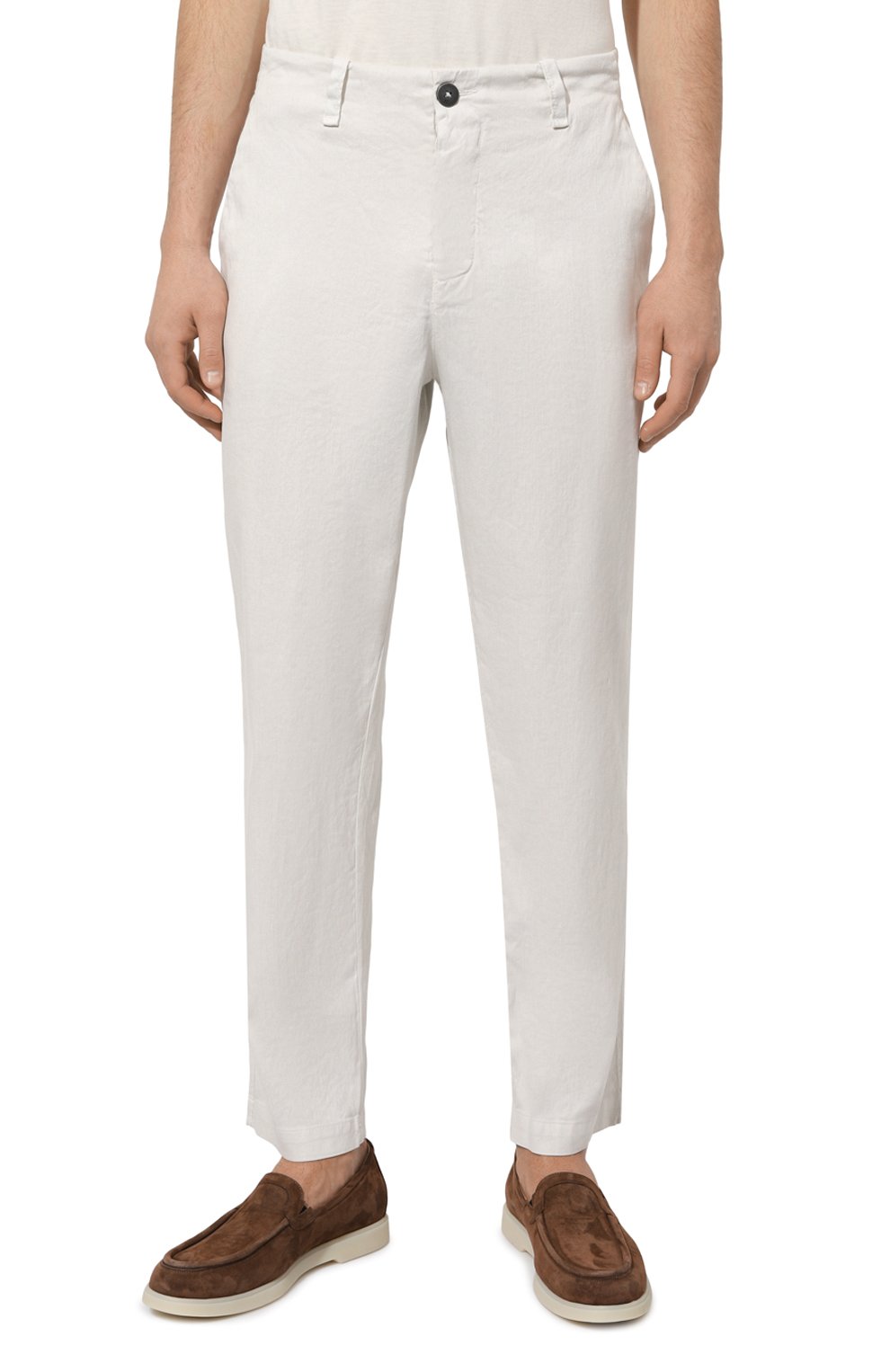 Брюки изо льна и хлопка TRANSIT, арт. CFUTRWF150, фото 3