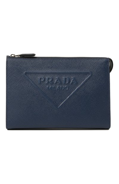 Кожаная борсетка PRADA, арт. 2VF039-2FAD-F0016-OOO, фото 1