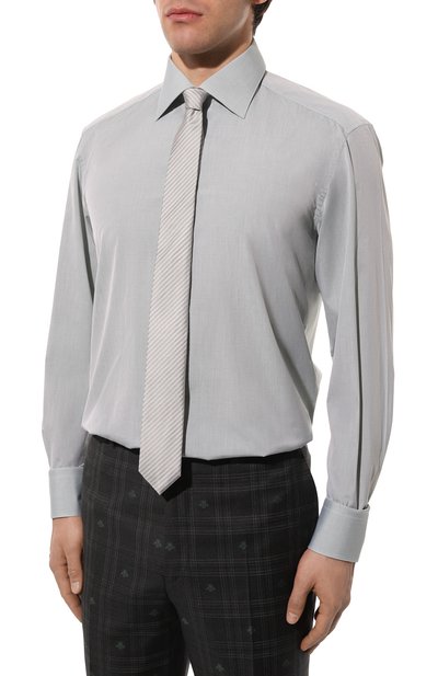 Хлопковая сорочка STEFANO RICCI, арт. MC003678/R122B, фото 3