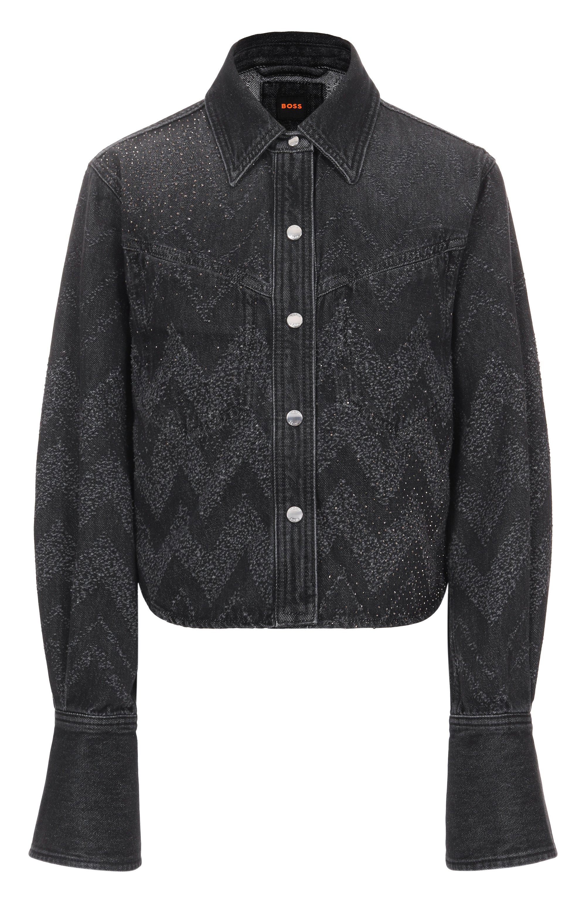 Джинсовая куртка BOSS ORANGE, арт. 50548445, фото 1