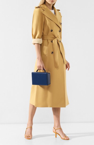 Сумка grace small box MARK CROSS темно-синего цвета по цене 223500 руб., арт. W108153G, фото 2 Сумка grace small box MARK CROSS, арт. W108153G, фото 2