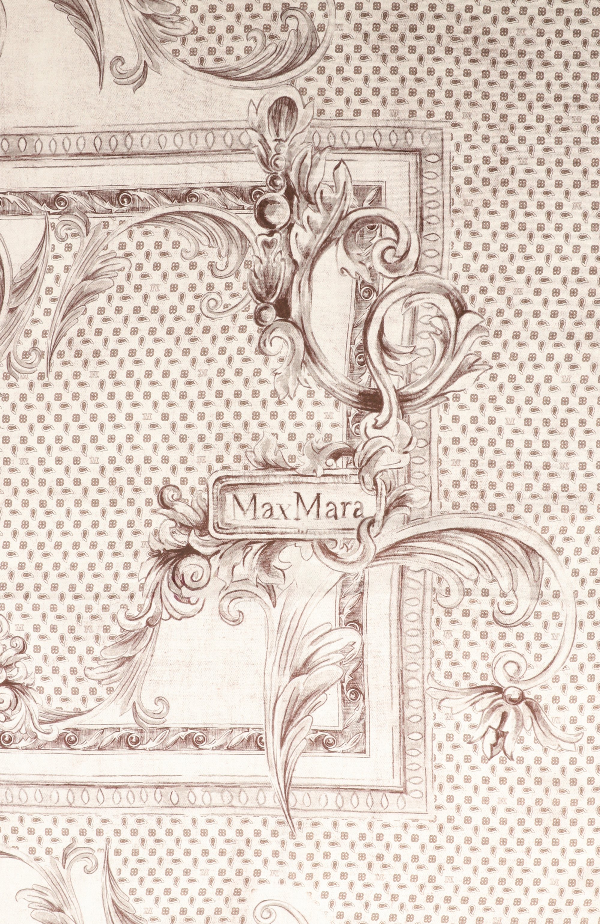 Шелковый платок MAX MARA, арт. MXACARRE90W3, фото 4