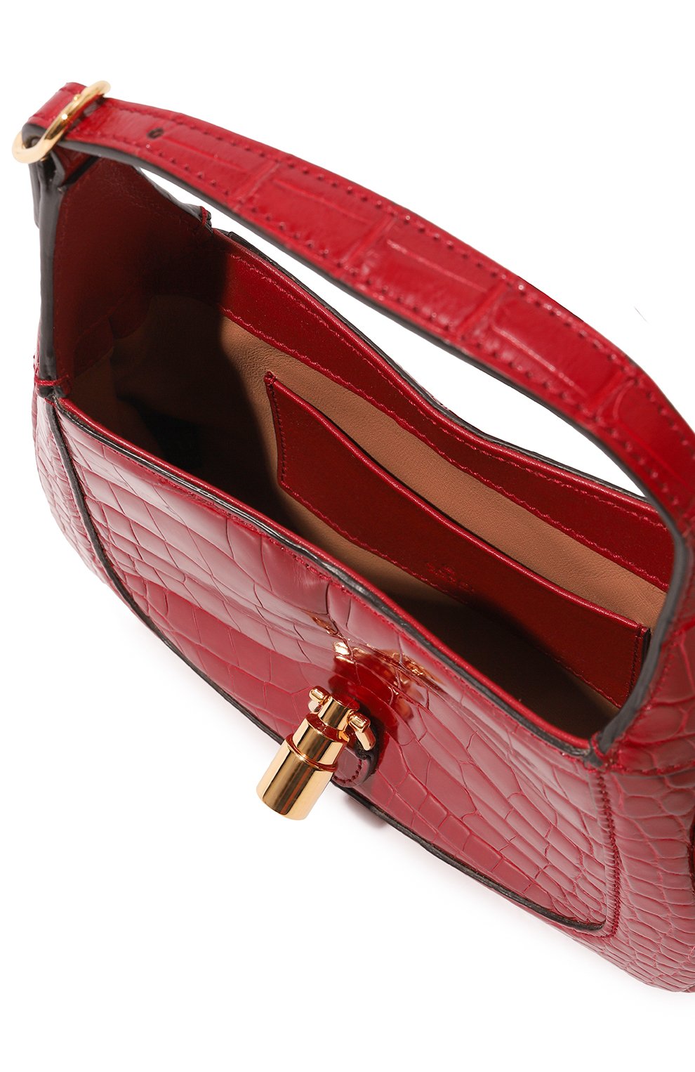 Сумка jackie 1961 mini из кожи аллигатора GUCCI, арт. 637091 EV40G, фото 5